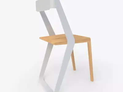 Ruban Chair Free low-poly 3D model