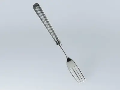 TITANIC1st Class Dessert Fork Replica Free 3D model