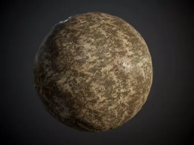 Fabric Military Camo Seamless PBR Texture Texture