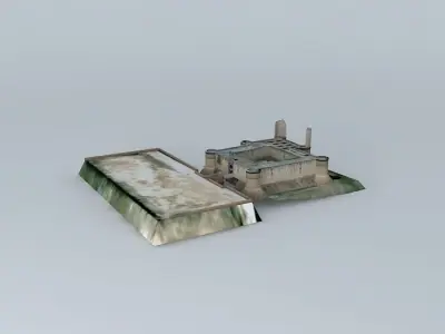 Old Castle 3D model