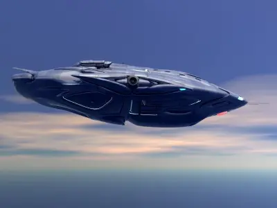 Phaelon Deep Space Transport 3D model