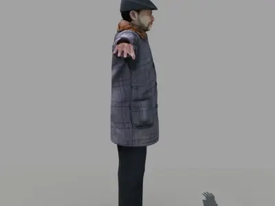 European Man 03 3D model