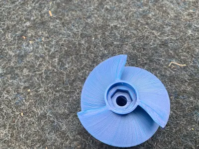 60 mm impeller less pitch more rpm free Free 3D model
