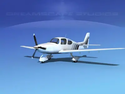 Cirrus SR22 V01 3D model
