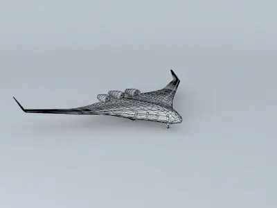 Boeing BWB Free 3D model