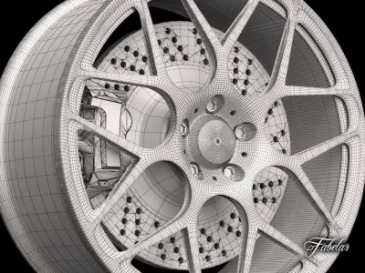 Maggiolino RS rim 3D model