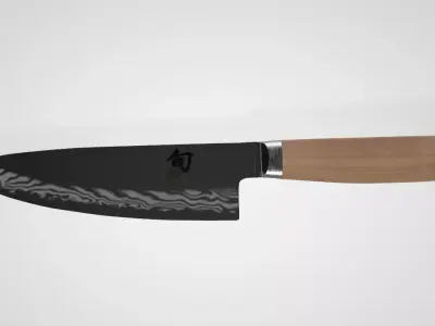 KAI Japan high-end meat and fish knife 3D model