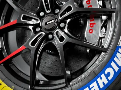 MICHELIN Pilot Sport Hypercar GTP 29 71 18 M 3D model