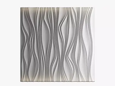 wave wall 3 3D model