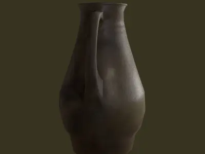 Medieval Jug Free low-poly 3D model