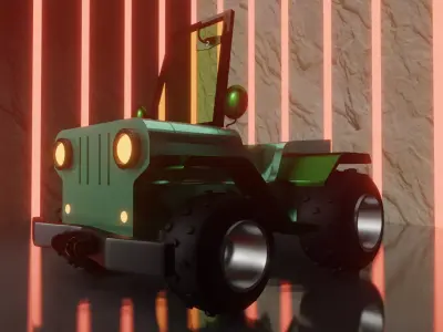 TOY CAR Free 3D model