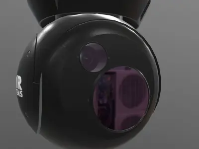 FLIR Ultra 7000 Low-poly 3D model