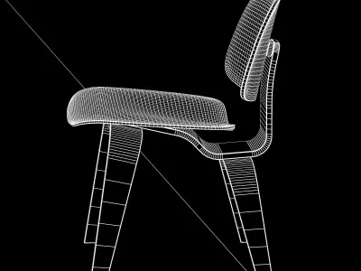 Vitra DCW Tenarchstudio render ready vray  freebie Free 3D model