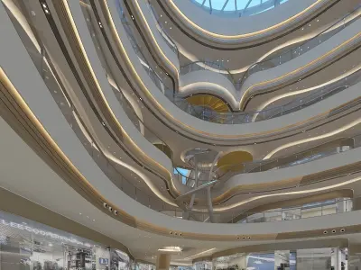 Shopping Mall 4 3D model