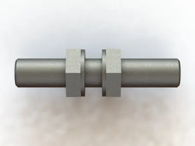 Sensor Balluff Indutivo M8x1 BES 516 Inductive Balluff Sensor 3D model