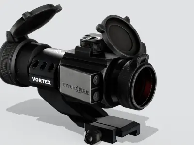 Vortex StrikeFire2 Red Dot Sight Low-poly 3D model