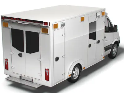 Dodge Sprinter Ambulance 2009 3D model