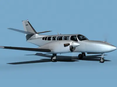 Cessna F406 Caravan II V00 3D model