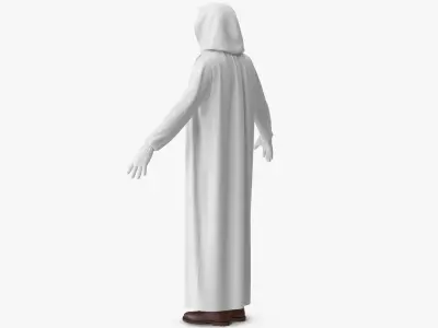 Hooded Costume 15 3D model