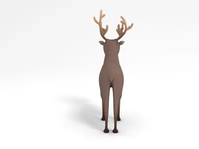 Deer Character Free 3D model
