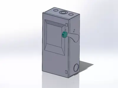 Seimens Industrial Switch Free 3D model