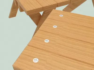 Outdoor Furnitur-2 Free 3D model