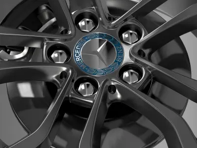 Mercedes Benz C 220 wheel 3D model