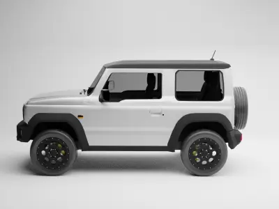 suzuki jimny sierra 3D model