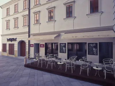 Michaels gate - Bratislava Slovakia 3D model