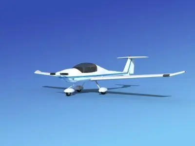 Daimond DA-20 Katana V12 3D model