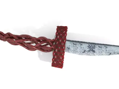 Ritual dagger 3D model