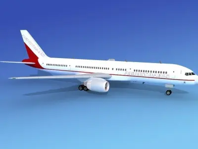 Boeing 757-200 AeroTrans 3D model