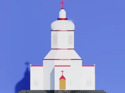 Church model 3D model