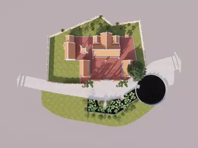 Sacred Ritual  - Temple Thuy Tru Free 3D model