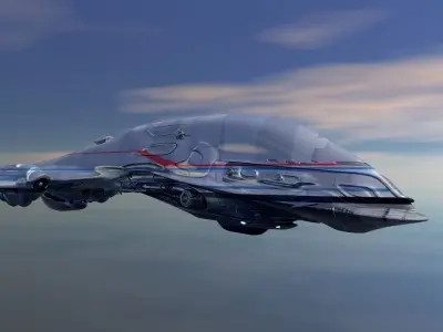 TRANS GALLACTIC CRUISER 3D model