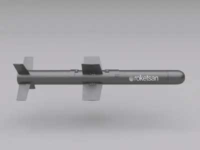 mam-c mini smart ammunition Low-poly 3D model