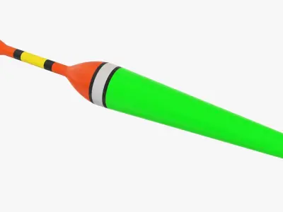 Float fishing 02 3D model