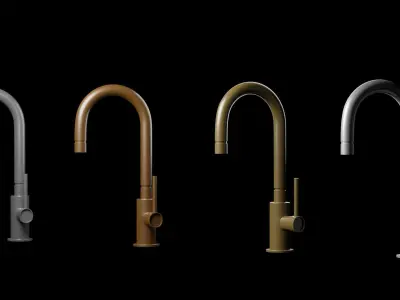 faucet kitchen 3D model