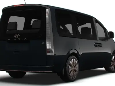 Hyundai Staria Premium 2024 3D model