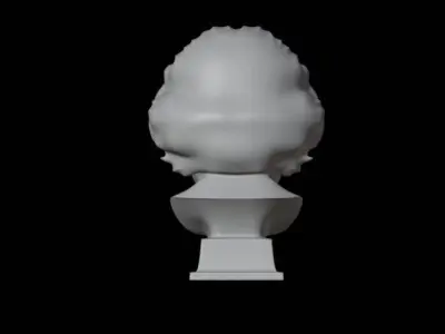 Albert Einstein 3D print model