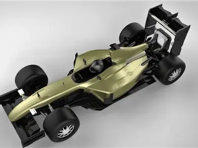 Formula 1 2017 Free low-poly 3D model