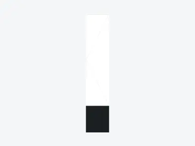 Locker - Laminate - High Base - Tall - 1 Door Low-poly 3D model