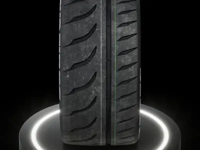 Toyo Proxes R888R 315 30 ZR20 101Y 3D model