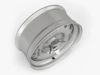 Dunlop D-Type Wheel 3D model