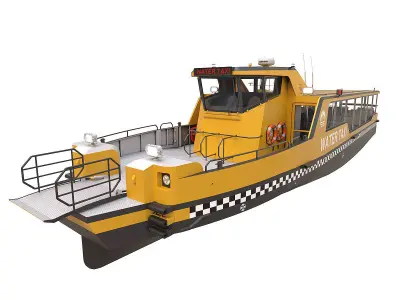 Passenger ferry 3D model