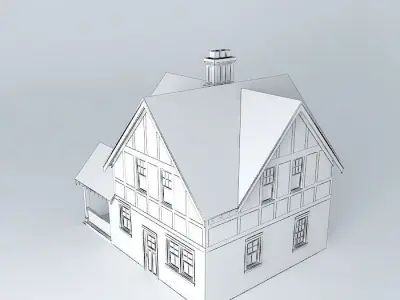 Tudor House Free 3D model