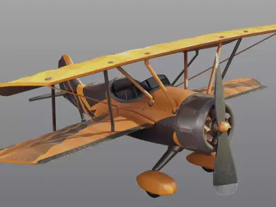 Mighty Hawk Aircraft  3D model