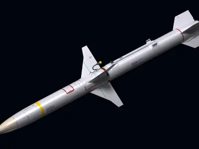 AGM-88E Missile 3D model
