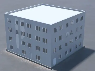 Building office v8 3D model