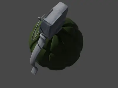 Granade grenade Free 3D model